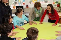 Demonstration der Kooperativen Spiele im Rahmen des Klassenrats