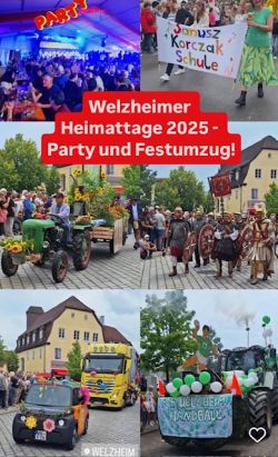 Collage zu den Heimattagen